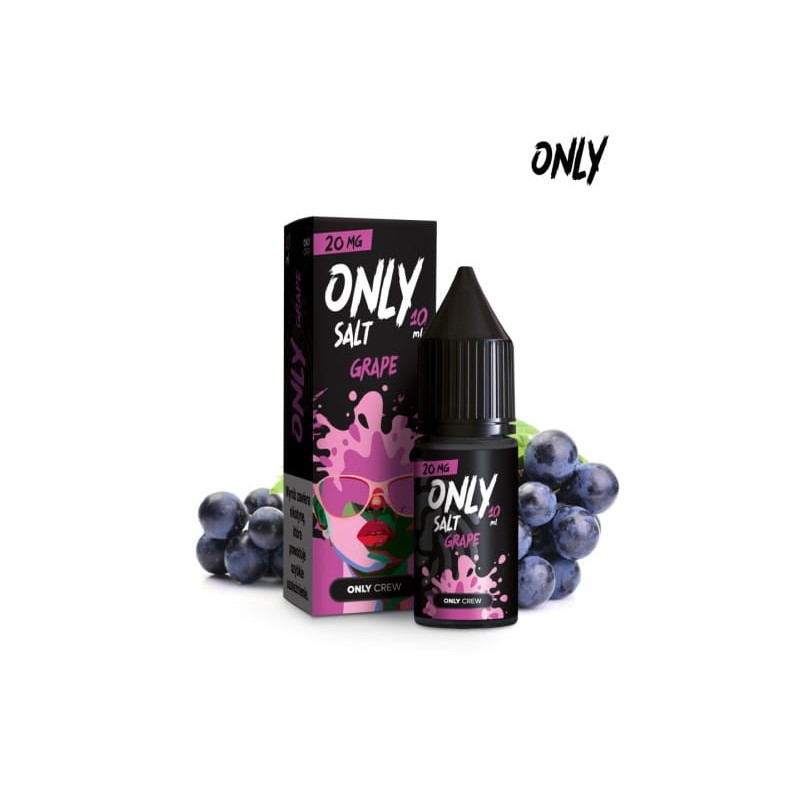 Liquid Only Salt 10ml - Grape 20mg