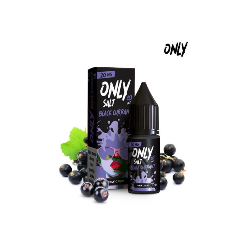 Liquid Only Salt 10ml - Blackcurrant 20mg