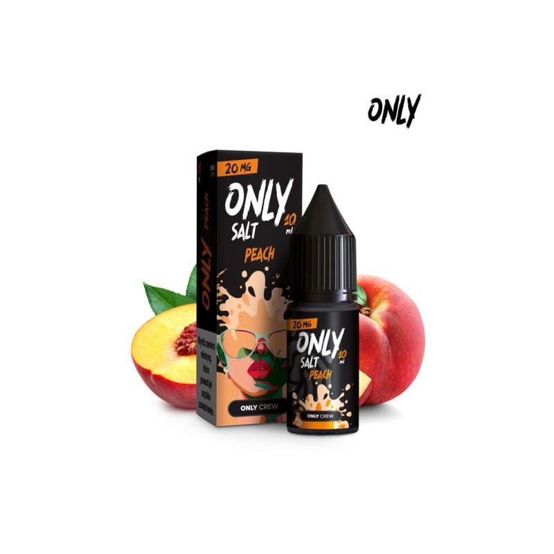 Liquid Only Salt 10ml - Peach 20mg