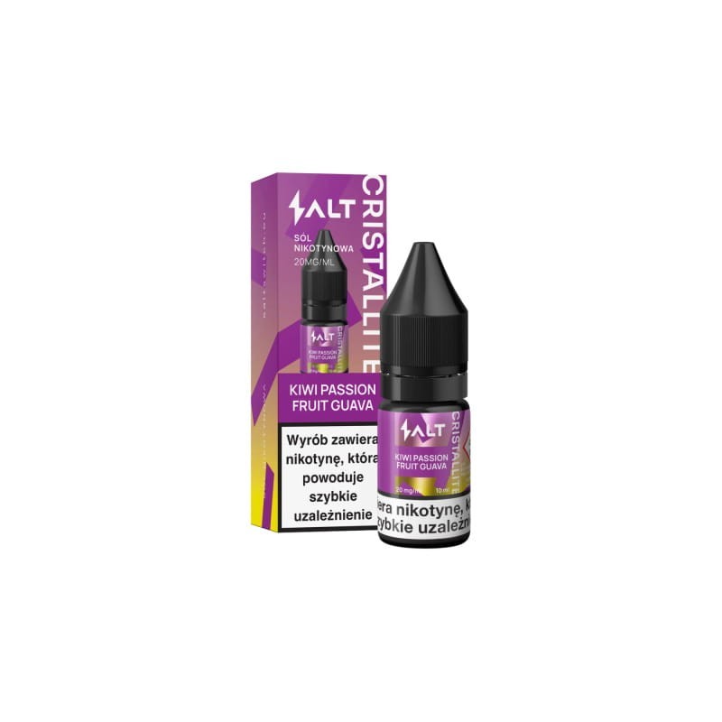 LIQUID CRISTALLITE Salt 10ml 20mg - Kiwi Passion Fruit Guava