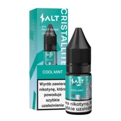 E-liquide CRISTALLITE Salt - Menthe Fraîche 20mg 10ml | BigVape