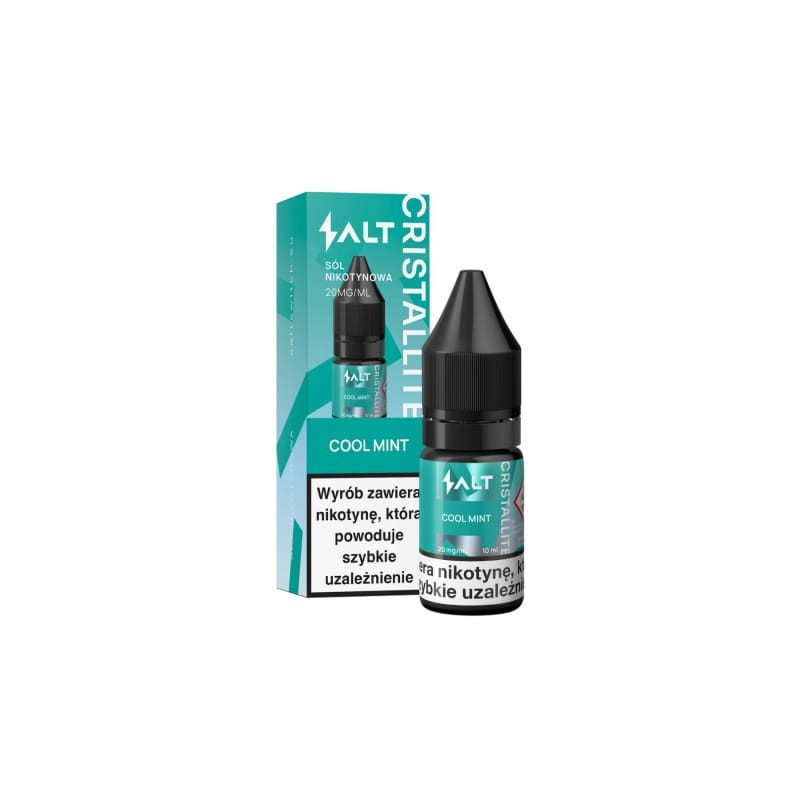 E-liquide CRISTALLITE Salt - Menthe Fraîche 20mg 10ml | BigVape