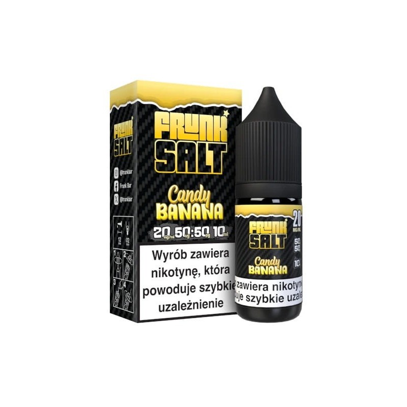 Liquid Frunk Salt 20 mg 10ml - Candy Banana