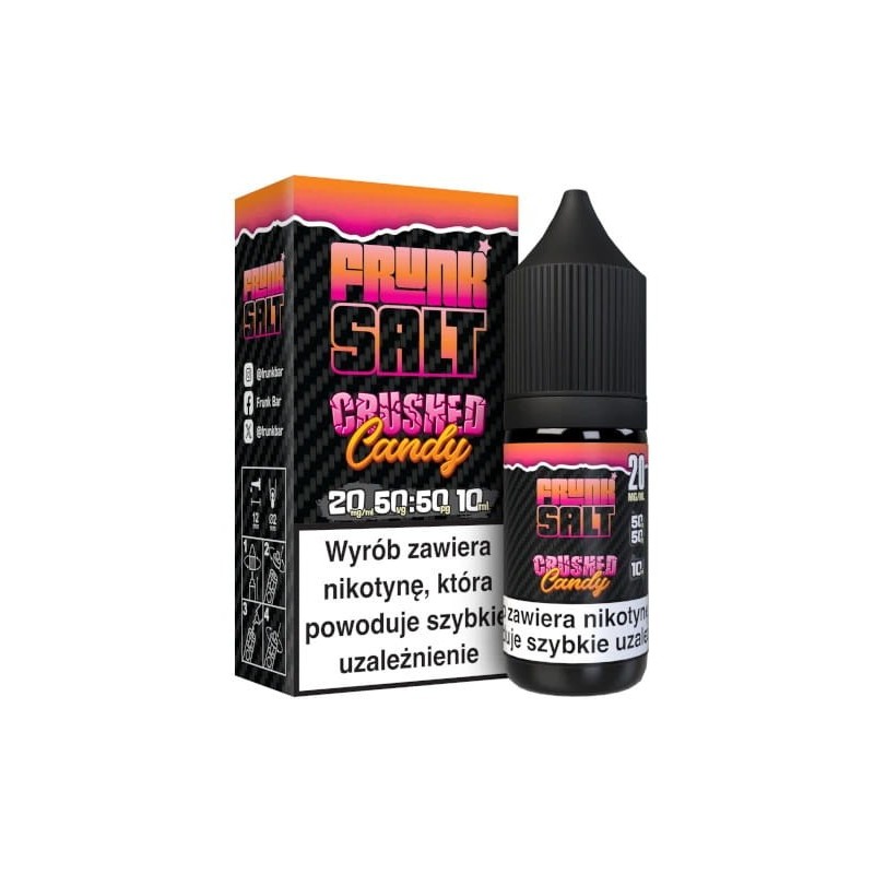 Liquid Frunk Salt 20 mg 10ml - Crushed Candy