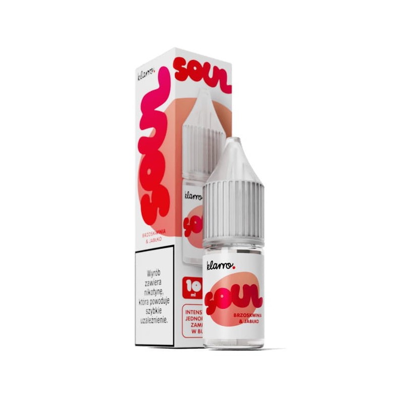 Liquid Klarro Soul 10ml 20mg salt - Brzoskwinia Jabłko