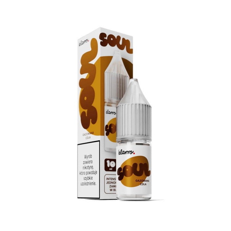 Liquid Klarro Soul 10ml 20mg salt - Gazowana Cola