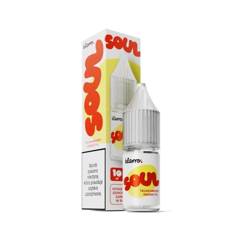 Liquid Klarro Soul 10ml 20mg Salt - Truskawkowy Energetyk