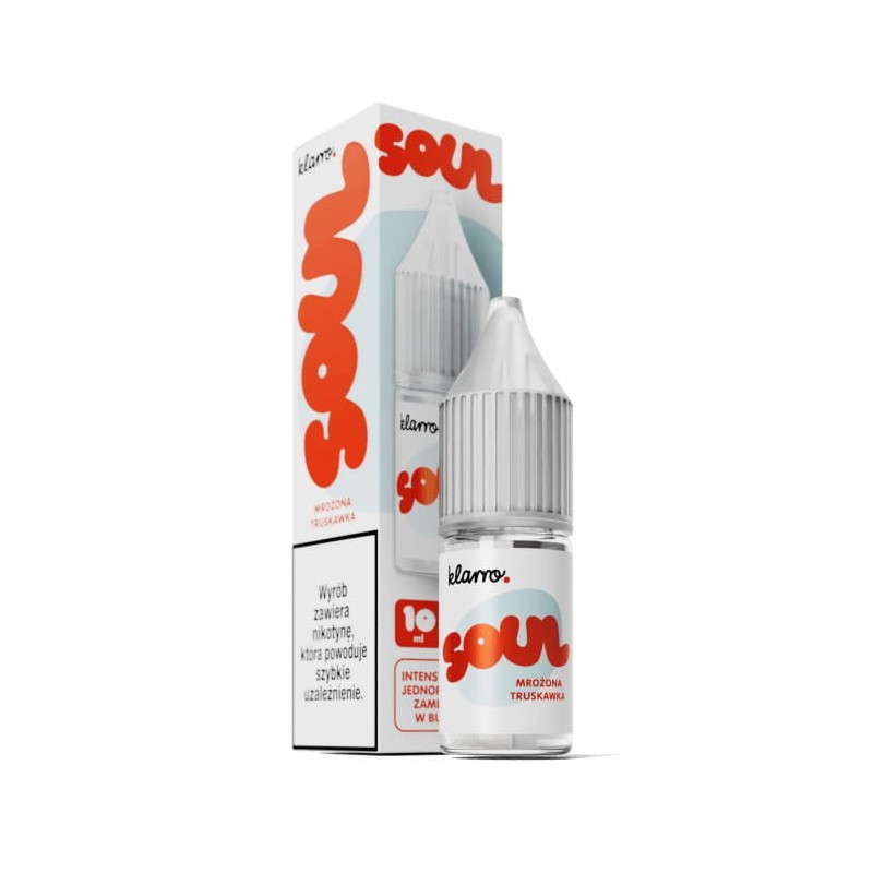 Liquid Klarro Soul 10ml 20mg Salt - Mrożona Truskawka Liquid Klarro Soul 10ml 20mg Salt - Mrożona Truskawka