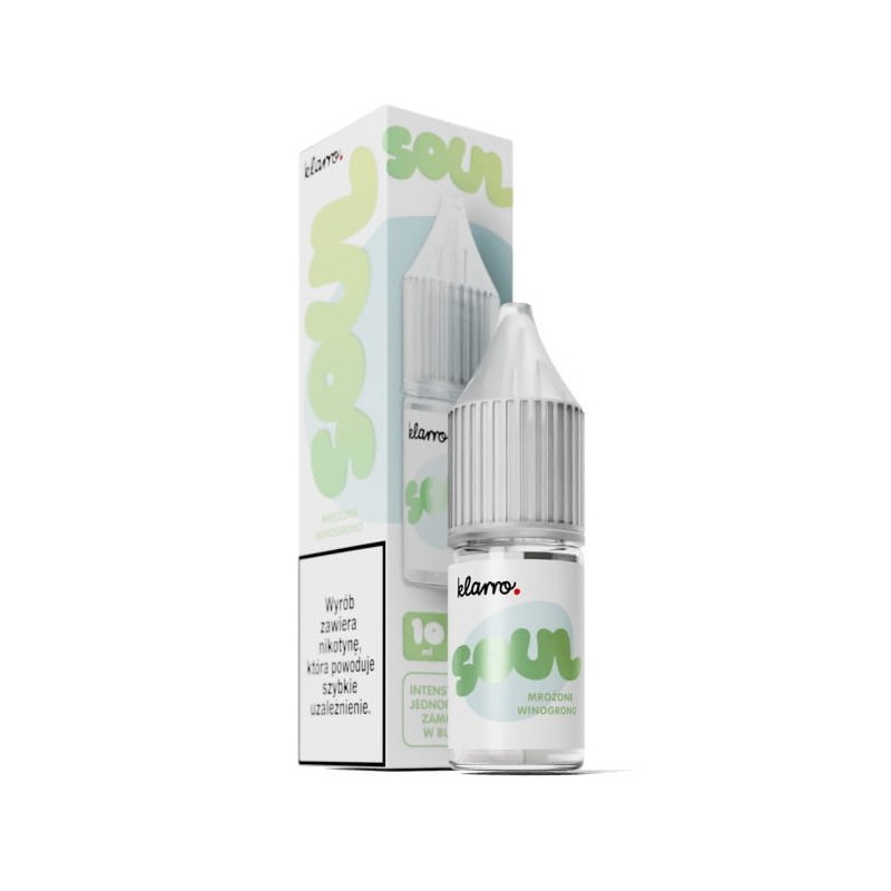 Liquid Klarro Soul 10ml 20mg salt - Mrożone Winogrono