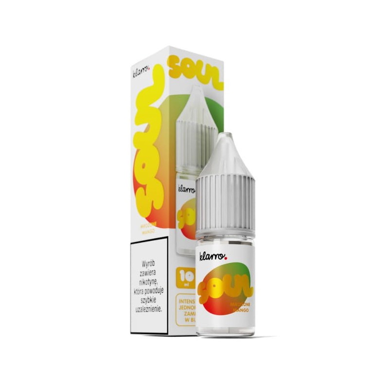 Liquid Klarro Soul 10ml 20mg salt - Mrożone Mango