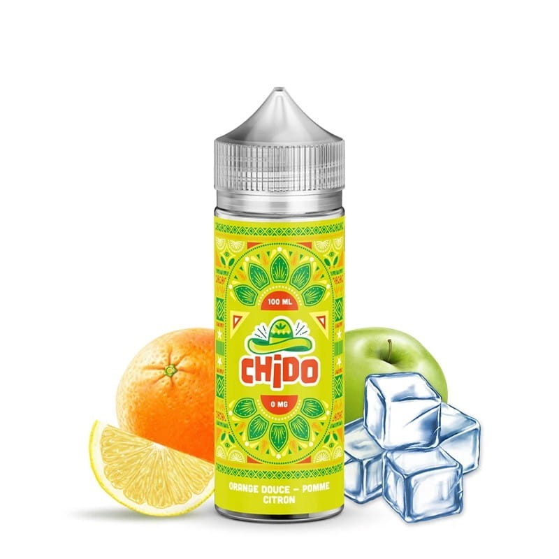 Premix Orange douce Pomme Citron 100ml - Chido