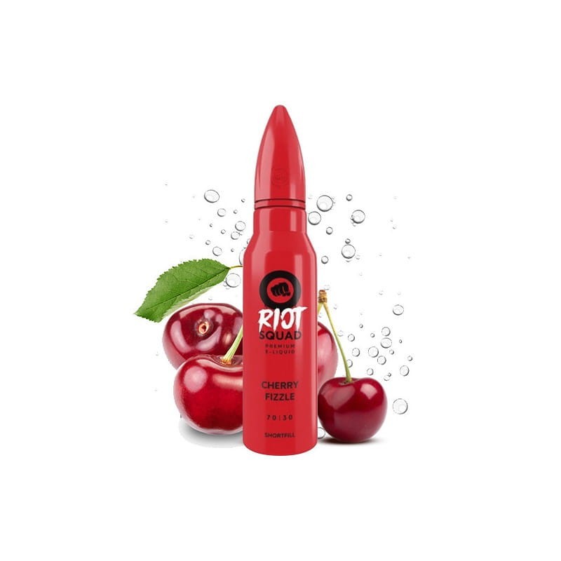 Premix Cherry Fizzle 50/60ml - Riot Squad