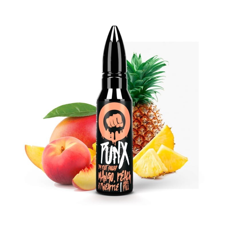 Premix Punx - Mango, Pineapple & Peach 50/60ml - Riot Squad