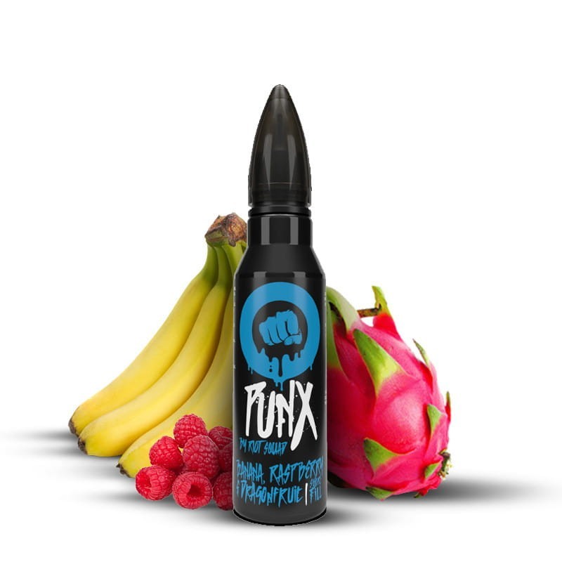 Premix Punx - Banana, Raspberry & Dragonfruit 50/60ml - Riot Squad