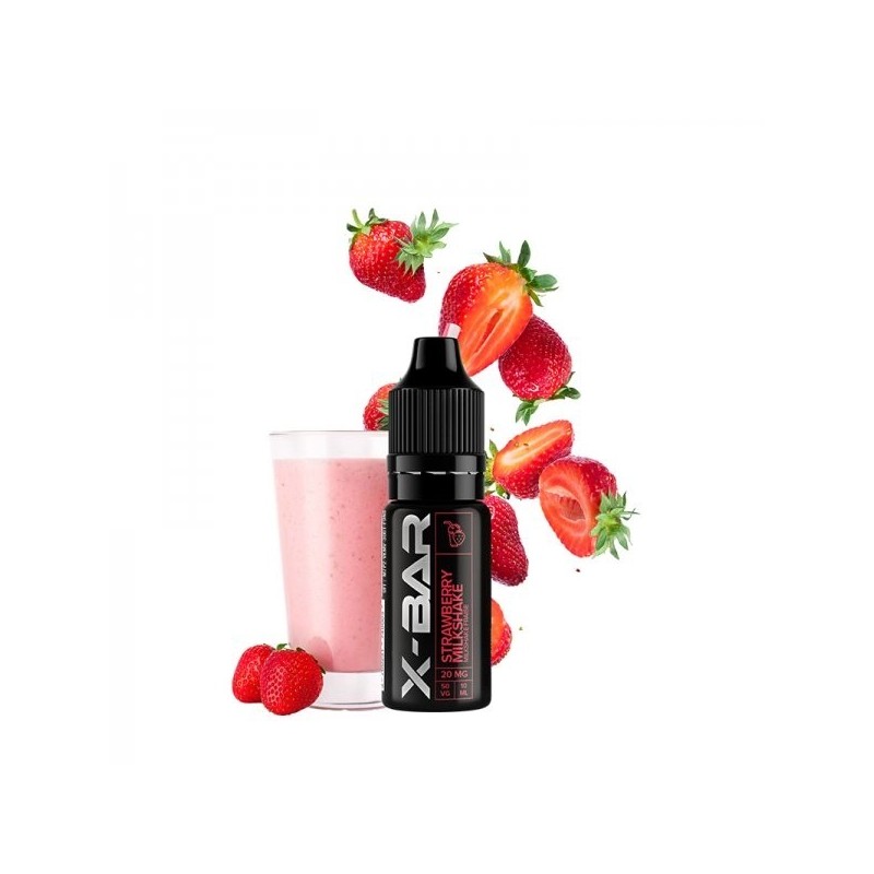 Liquid X-Bar Salt 20mg - Strawberry Milkshake