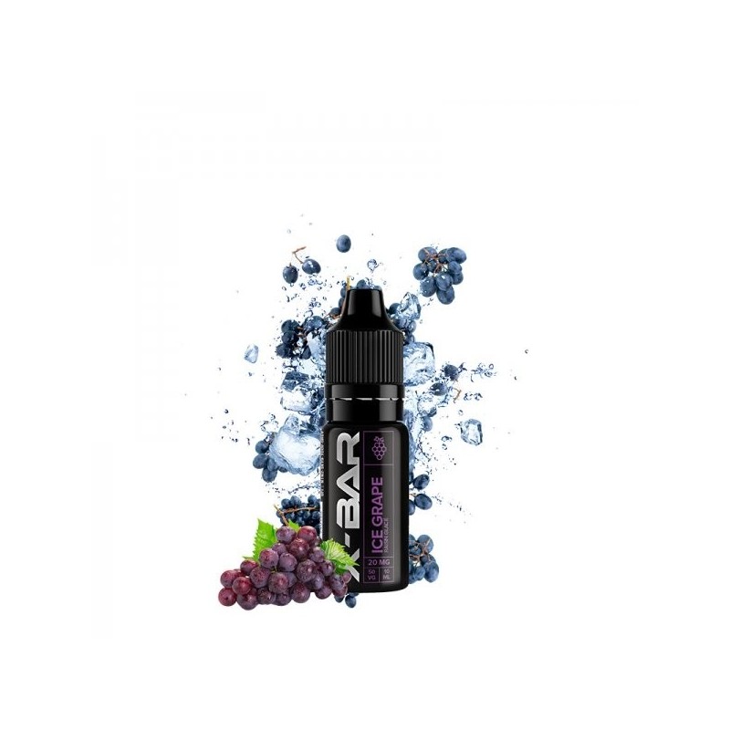 E-liquide X-Bar Salt 20mg - Ice Grape | BigVape