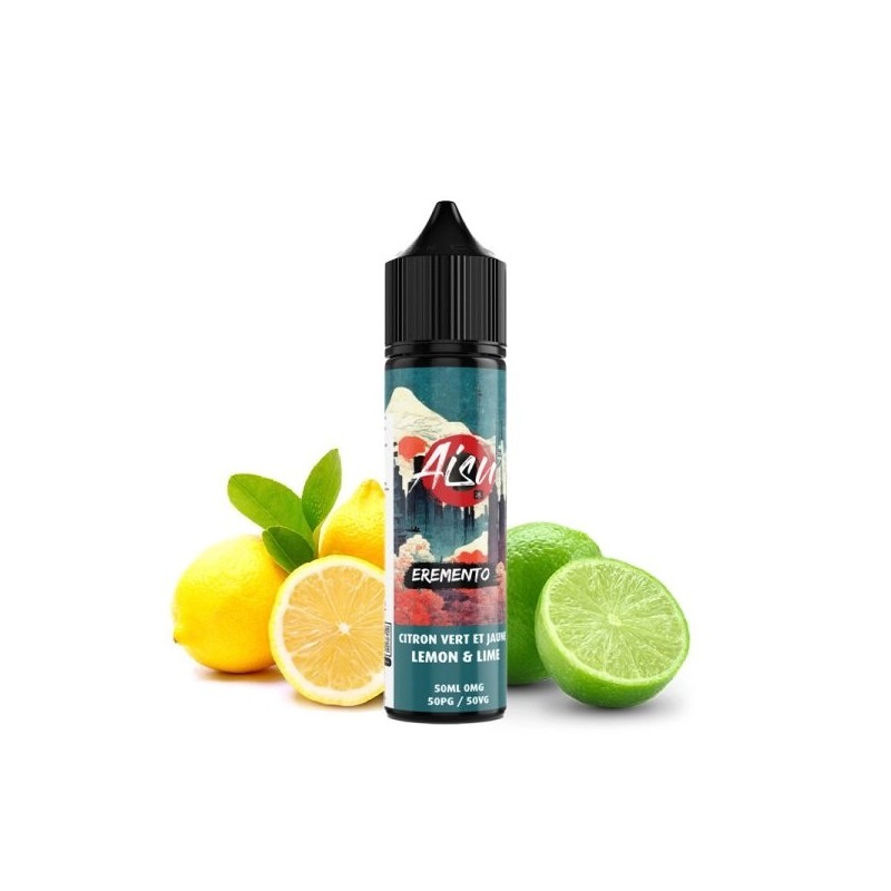 Premix Citron Vert et Jaune - Aisu Eremento 50/60ml