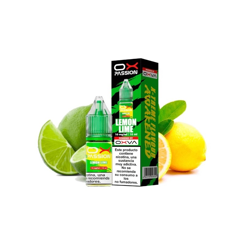 Liquid Oxva Passion Salts 10mg - Lemon Lime