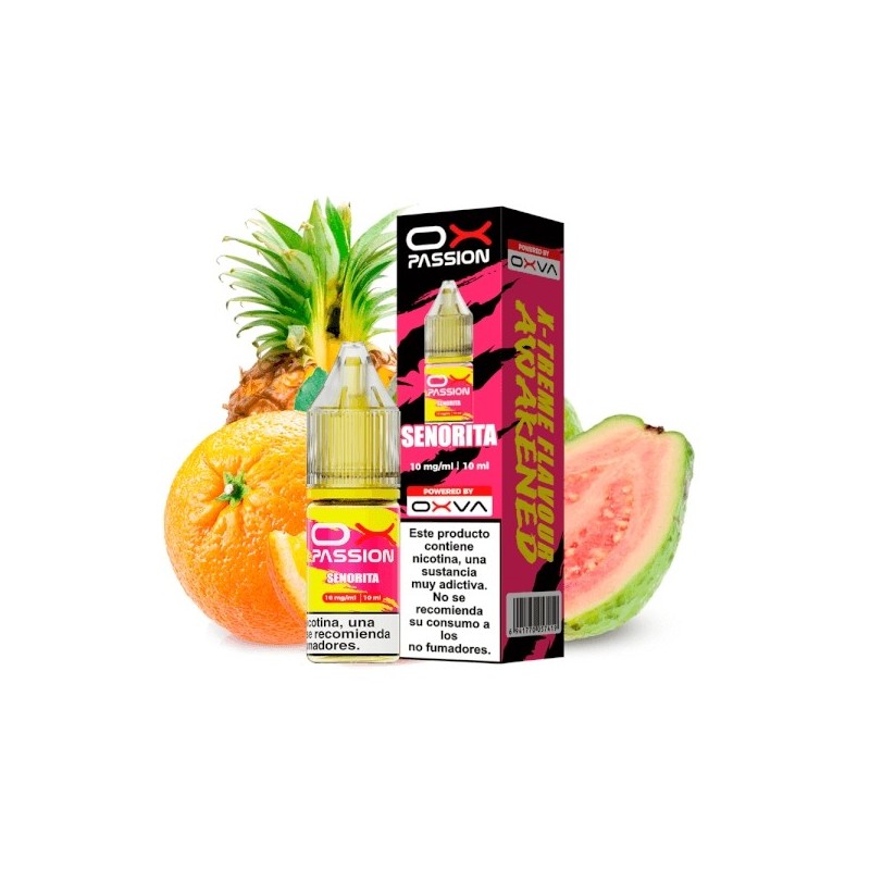 Liquid Oxva Ox Passion Salts 20mg - Señorita Liquid Oxva Ox Passion Salts 20mg - Señorita