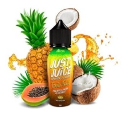 Premix Just Juice 50/60ml Exotic Fruits Pineapple, Papaya & Coconut