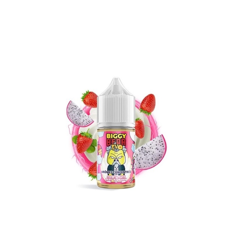 Biggy Bear - Sorbet Fraise Fruit du Dragon