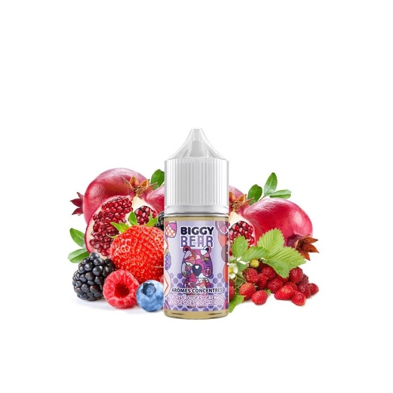 Biggy Bear - Fruits Rouges Grenade Fraise des Bois Concentré 30ml