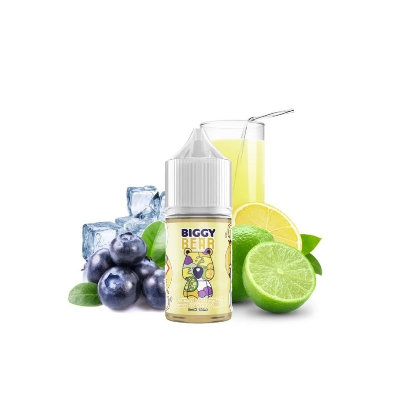 Biggy Bear - Limonade Citron Vert Myrtilles Sauvages Concentré 30ml