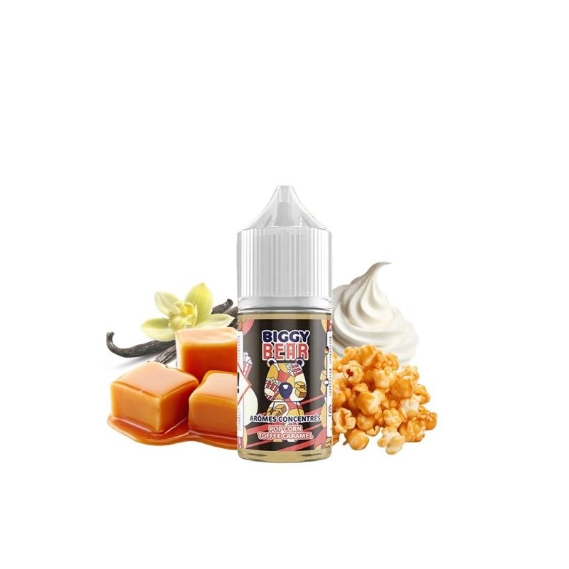 Biggy Bear - Pop Corn Toffee Caramel Concentré 30ml