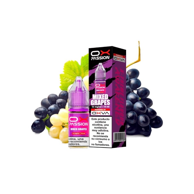 Liquid Oxva Ox Passion Salts 20mg - Mixed Grapes Liquid Oxva Ox Passion Salts 20mg - Mixed Grapes