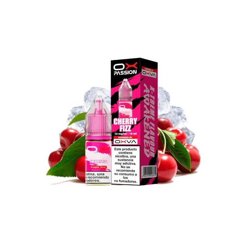Liquid Oxva Ox Passion Salts Cherry Fizz 10ml, Liquidy o smaku wiśni | Bigvape.pl Liquid Oxva Ox Passion Salts Cherry Fizz 10ml, Liquidy o smaku wiśni | Bigvape.pl