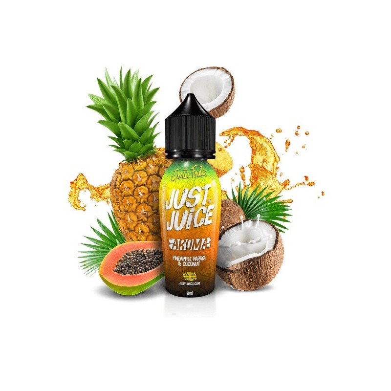 Just Juice Exotic Fruits Papaya Pineapple Coconut - Longfill