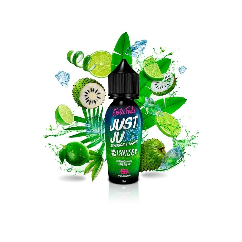 Longfill Just Juice Exotic - Guanabana & Lime Ice 20/60ml
