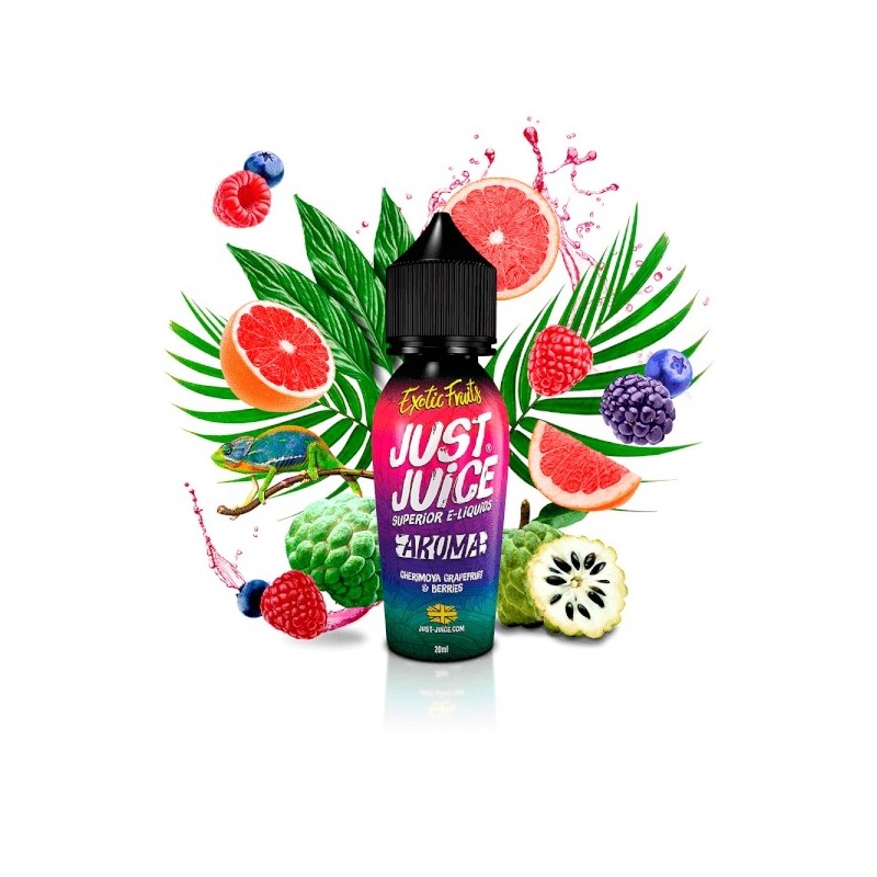 Just Juice Exotic Fruits Cherimoya Grapefruit and Berries - Longfill