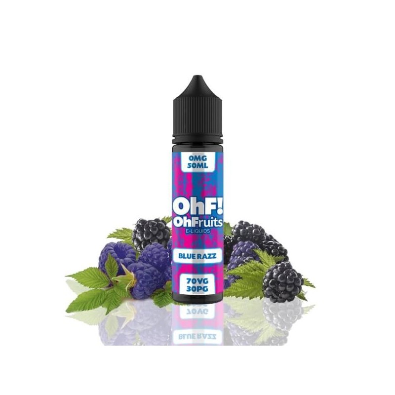 Ohf! Blue Razz 70/30 50ml Premix