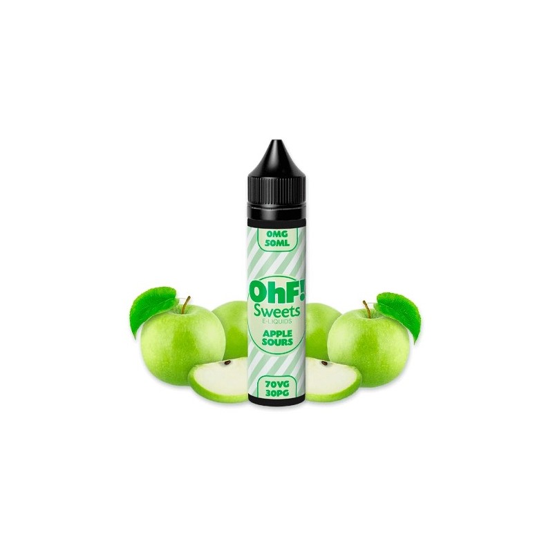 Ohf Sweets 70/30 Apple Sours 50ml Premix