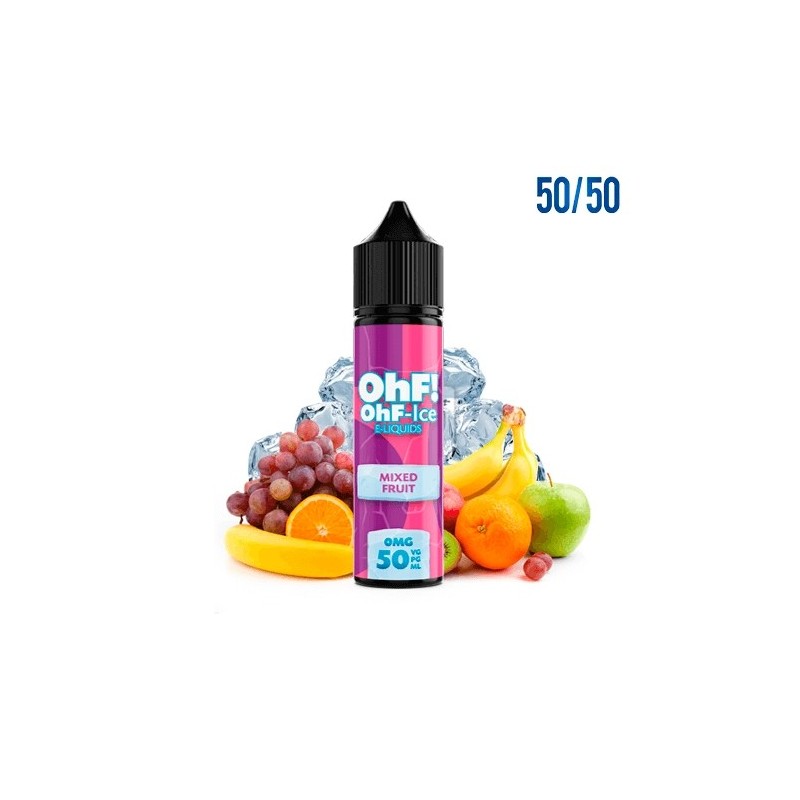 Ohf Ice 50/50 Mixed Fruit 50ml Premix