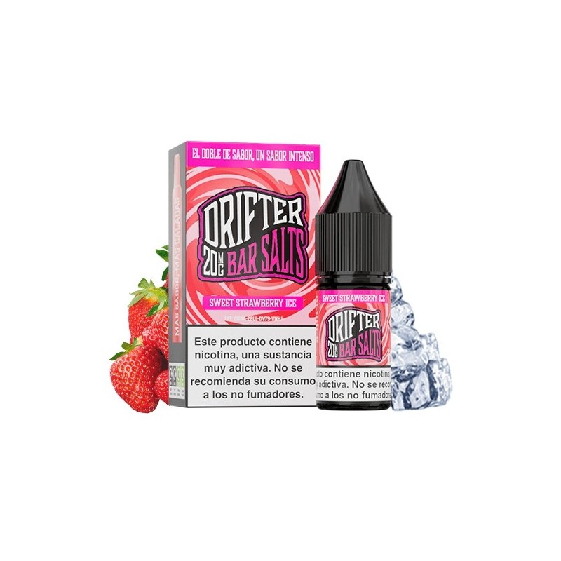 Liquid Drifter Bar Salts Sweet Strawberry Ice 20mg 10ml