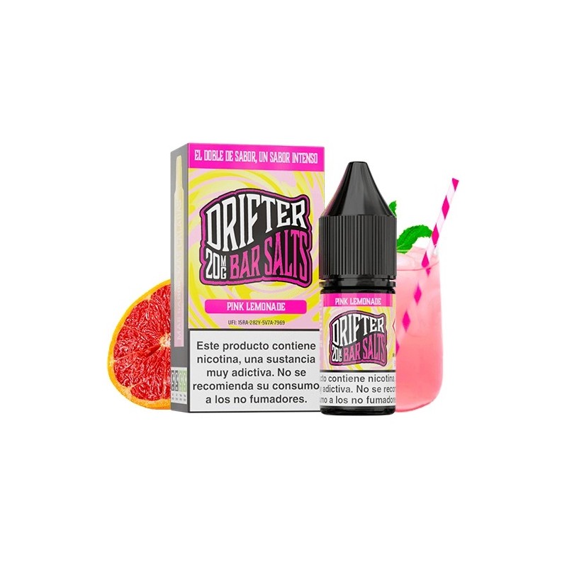 Liquid Drifter Bar Salts Pink Lemonade 20mg 10ml