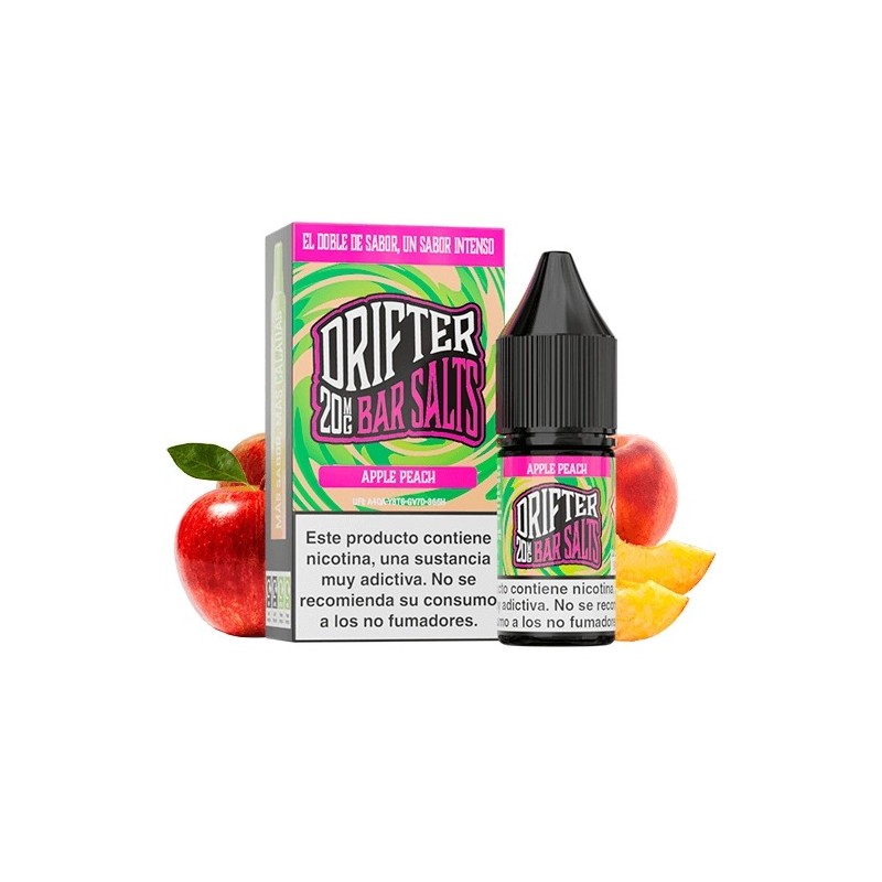 Liquid Drifter Bar Salts Apple Peach 20mg 10ml