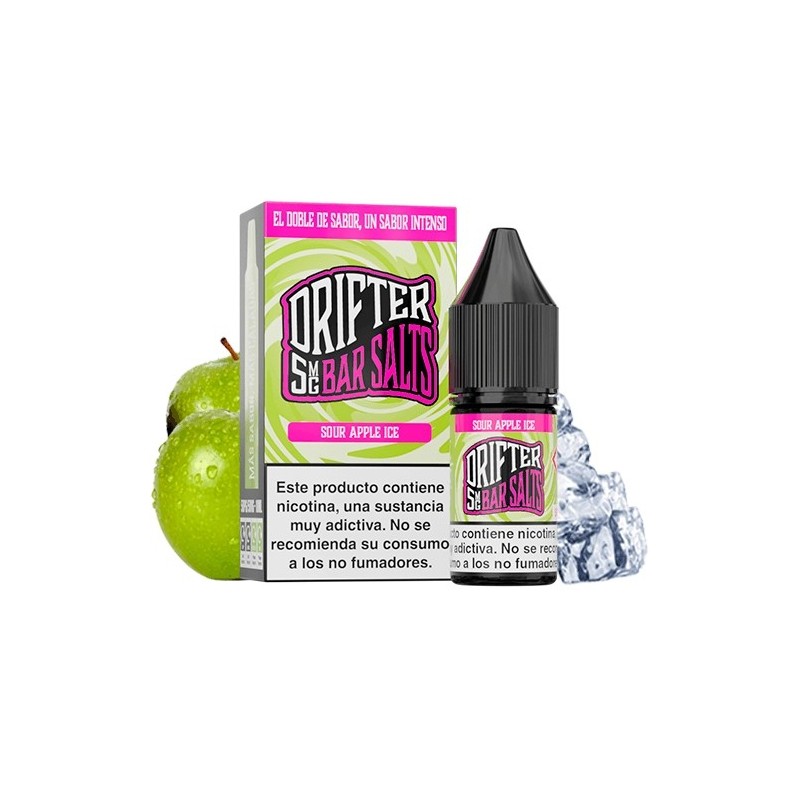 Liquid Drifter Bar Salts Sour Apple 20mg 10ml