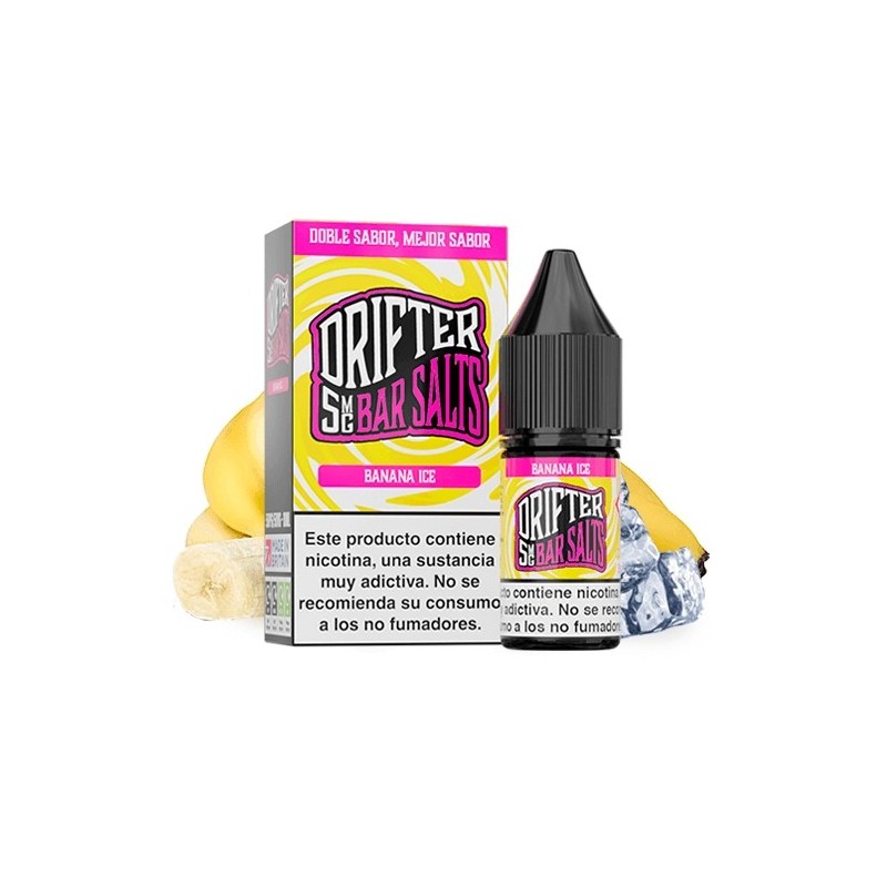 Liquid Drifter Bar Salts Banana Ice 20mg 10ml