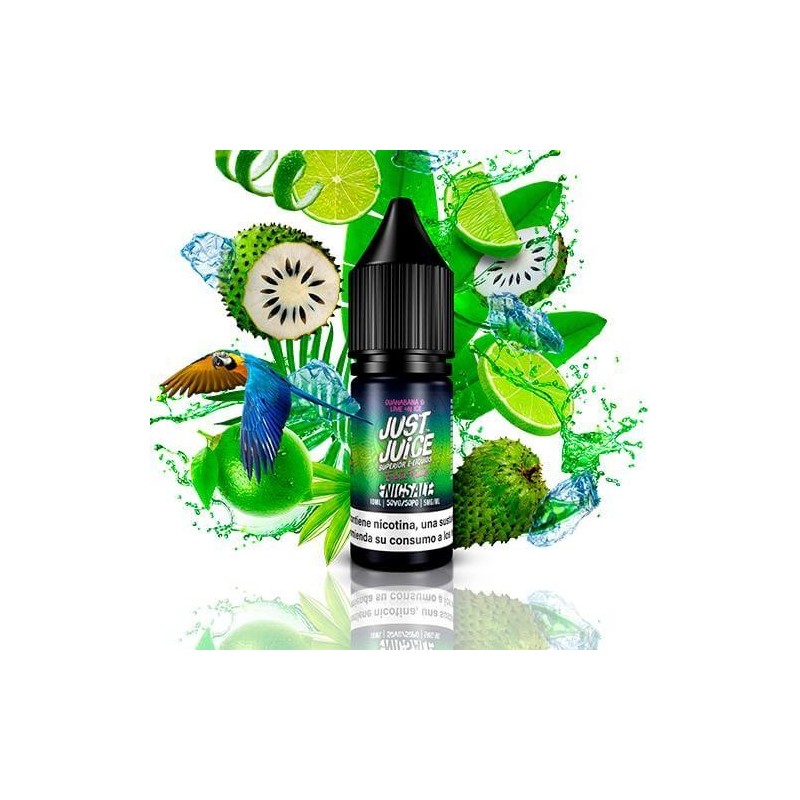 Liquid Just Juice Exotic Fruit Salts - Guanabana Lime On Ice 20mg 10ml Liquid Just Juice Exotic Fruit Salts - Guanabana Lime On Ice 20mg 10ml