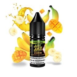 Liquid Just Juice Iconic Fruit Salts - Banana & Mango 20mg 10ml
