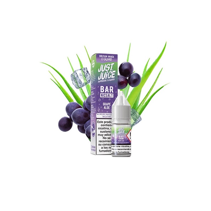 Liquid Just Juice Bar Salts - Grape Aloe 20mg 10ml Liquid Just Juice Bar Salts - Grape Aloe 20mg 10ml