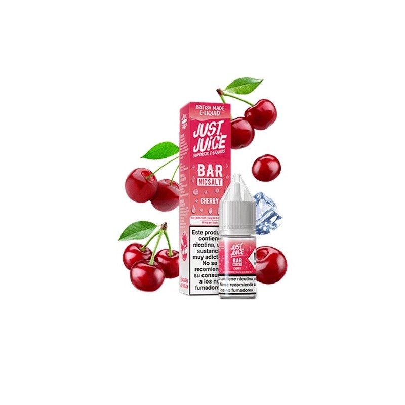 Liquid Just Juice Bar Salts - Cherry 20mg 10ml Liquid Just Juice Bar Salts - Cherry 20mg 10ml