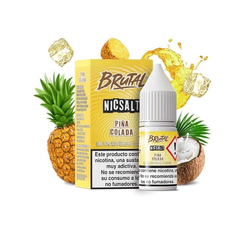 Liquid Just Juice Brutal Drinks Salts - PiÑa Colada 20mg 10ml Liquid Just Juice Brutal Drinks Salts - PiÑa Colada 20mg 10ml
