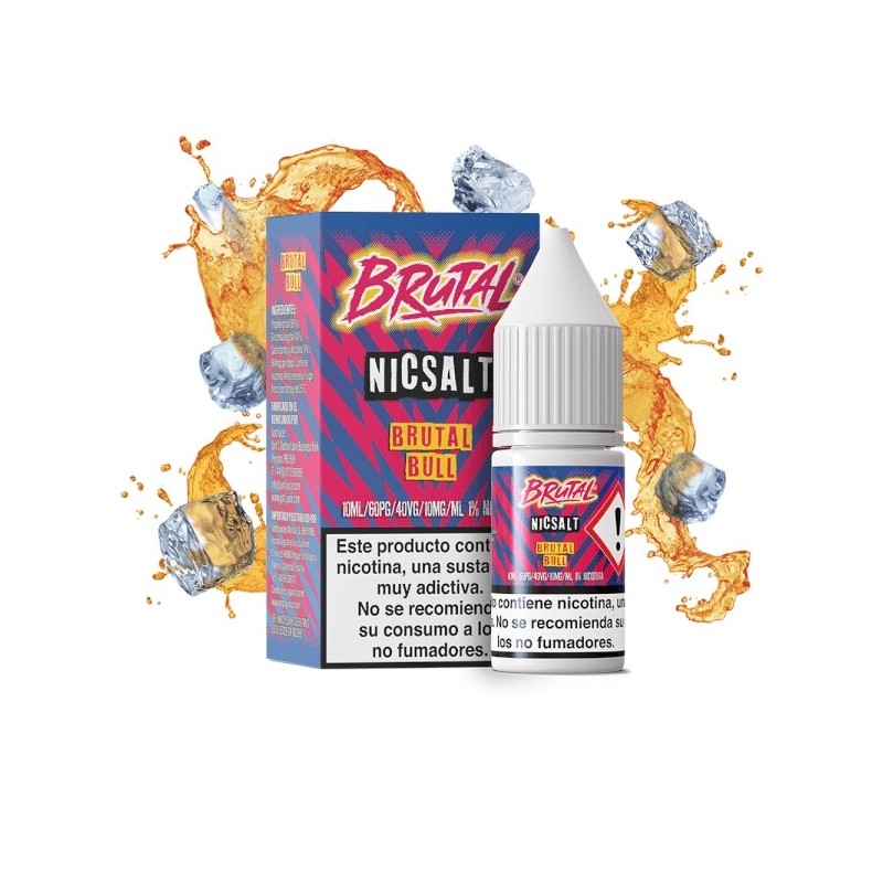 Liquid Just Juice Brutal Drinks Salts - Brutal Bull 20mg 10ml Liquid Just Juice Brutal Drinks Salts - Brutal Bull 20mg 10ml