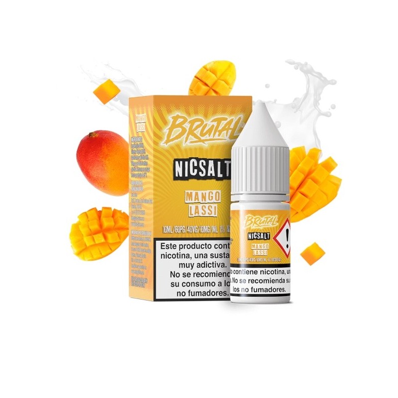 Liquid Just Juice Brutal Drinks Salts - Mango Lassi 20mg 10ml