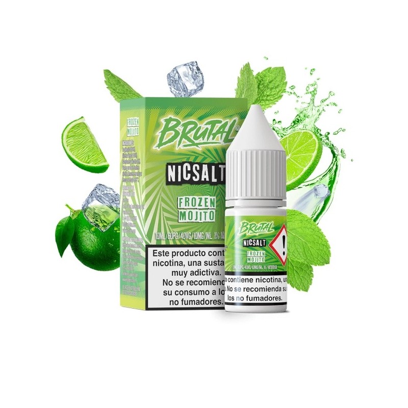 Liquid Brutal Drinks Salts by Just Juice Frozen Mojito 10ml 20mg | Bigvape.pl Liquid Brutal Drinks Salts by Just Juice Frozen Mojito 10ml 20mg | Bigvape.pl