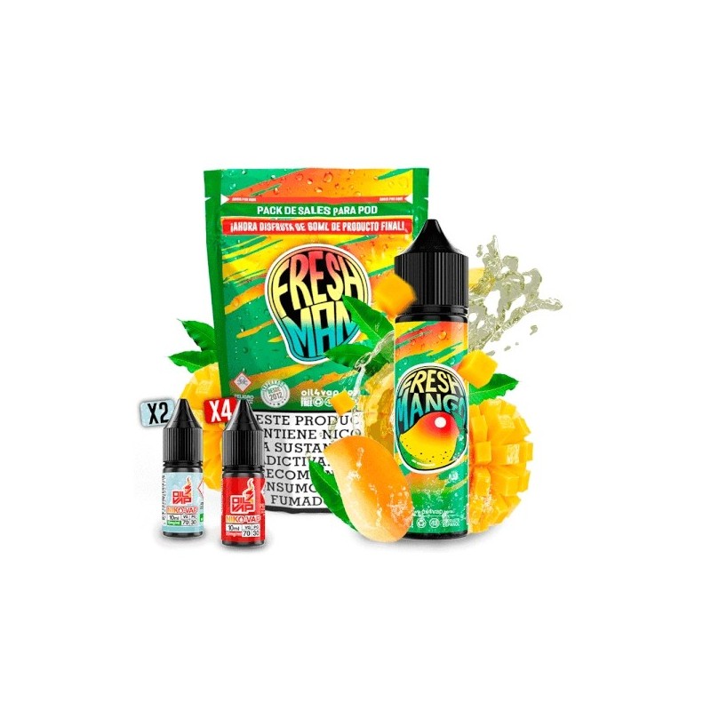 Longfill - Oil4vap Fresh Mango (Pack)